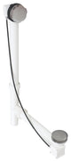 Tubular 27" Cable Drive Bath Waste, Stainless Steel