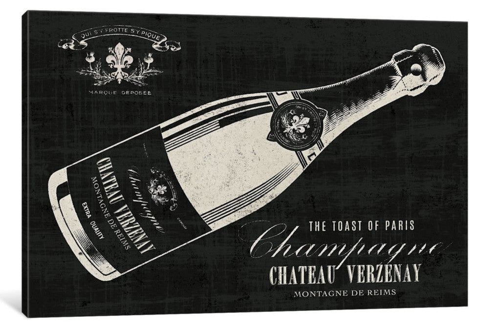 "The Toast of Paris" by Wild Apple Portfolio, 40x26x1.5