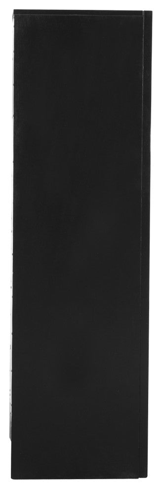 7-Drawer Lingerie Chest, Black