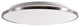 Puck 14" LED Round Flush Mount 3500K, Brushed Nickel
