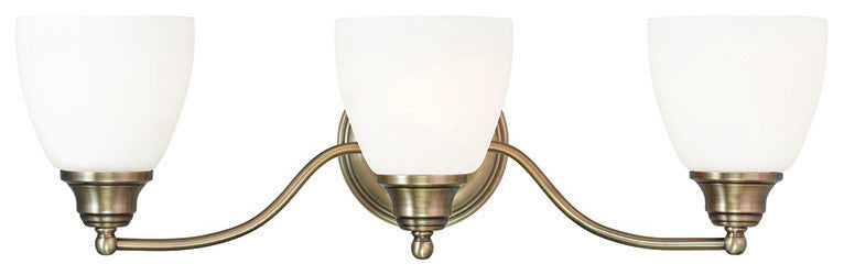 Somerville Bath Light, Antique Brass