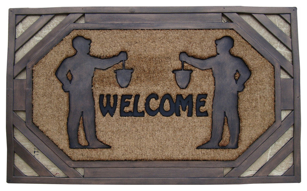 Limited Edition Rubber and Coir "Welcome" Doormat