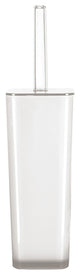 White Flared Modern Easy Bathroom Accessories, Toilet Brush Set