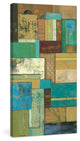 "Fossil Infusion IV" Painting Print on Wrapped Canvas by Julie Joy
