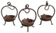 Consigned Antique Iron Candle Bowl