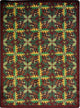 Kaleidoscope Rug, Tahoe, 5'4"x7'8", Burgundy