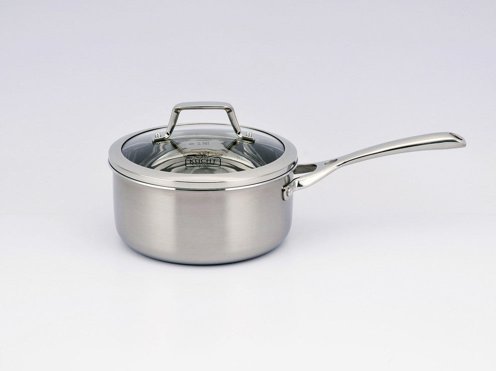 Culinary Professional 3-Ply Stainless Steel 10-Piece Cookware Set