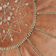 Moroccan Leather Ottoman/Poof