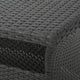 GDF Studio Banta Outdoor Wicker Side Table, Gray