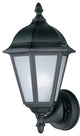 Westlake LED 1-Light Outdoor Wall Lantern in Black