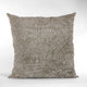Plutus Brown Natural Leaf Jacquard Luxury Throw Pillow, 24"x24"