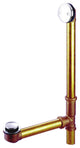 Kingston Brass 16" Bathtub Waste and Overflow Drain, Polished Chrome