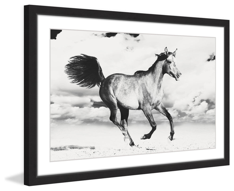 Marmont Hill, "Horse Dance" Framed Painting Print, 45x30