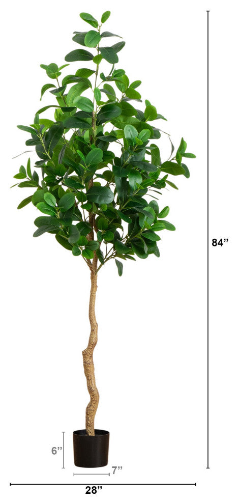 7ft. Artificial Audrey Ficus Tree