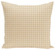 Retro Funk Geometric Print Pillow, Khaki , 16"x16"