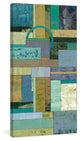 "Fossil Infusion I" Painting Print on Wrapped Canvas by Julie Joy