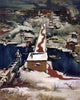 Preston Dickinson High Bridge - 20" x 25" Premium Canvas Print