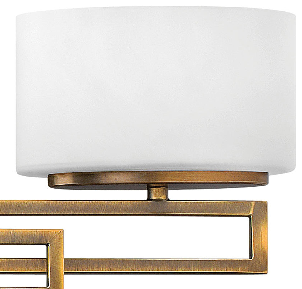 Hinkley Lanza Large Four Light Vanity, Brushed Bronze