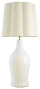 Ceramic Base Table Lamp, Eichholtz Beatriz, White