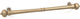 Pull 9" cc, Natural Traditional Bronze and Stainless Steel Cabinet Bar Pull