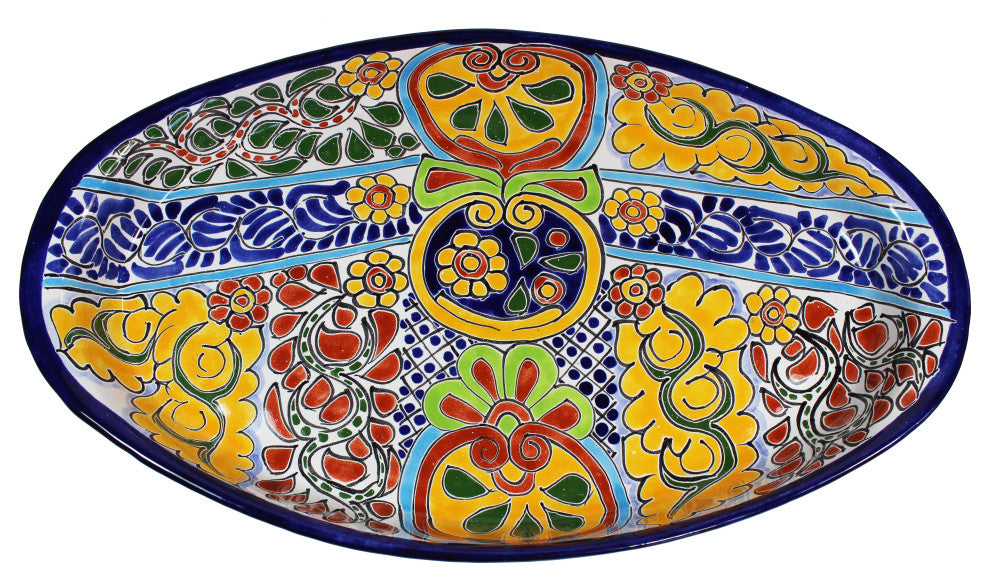 Oval Serving Platter, 17.50"x10', A