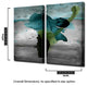 INKD XV Canvas Art, 40"x20" 2-Panels