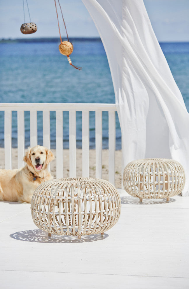 Franco Albini Exterior Ottoman, Small