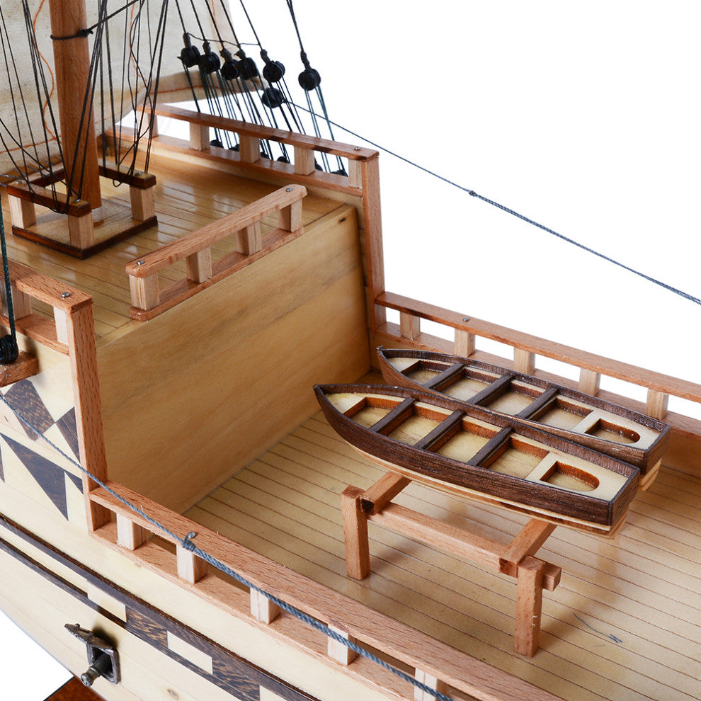 May Flower Medium Museum-quality Fully Assembled Wooden Model Ship