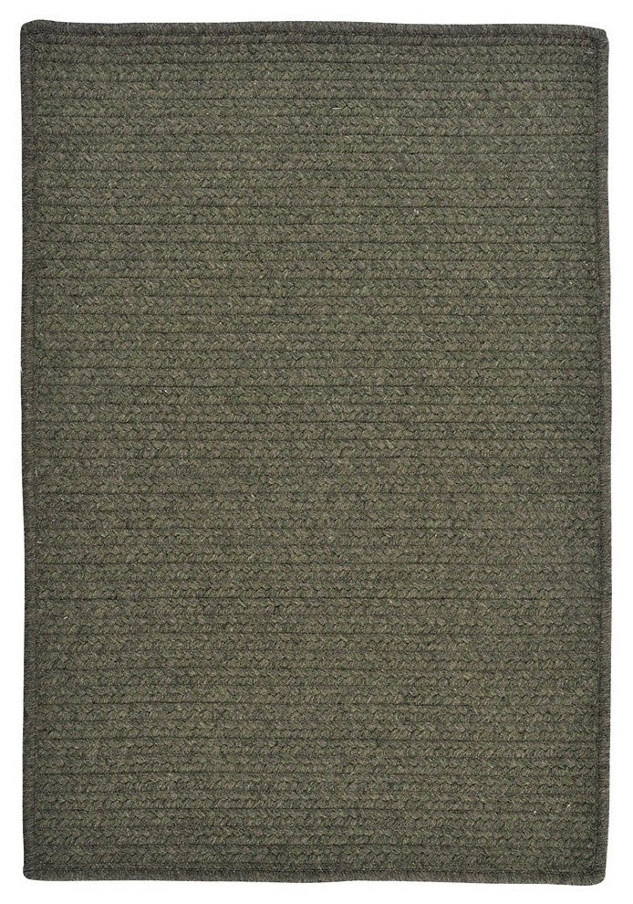 Colonial Mills Courtyard CY51 Olive Traditional Area Rug, Rectangular 8'x11'