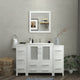 Vanity Art Single-Sink Vanity Set With Ceramic Top, 54"