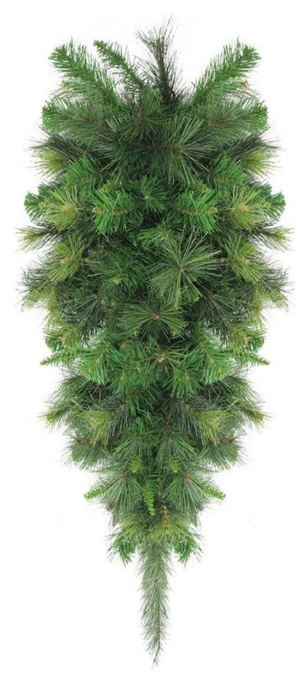 30" Canyon Pine Artificial Christmas Teardrop Swag,  Unlit