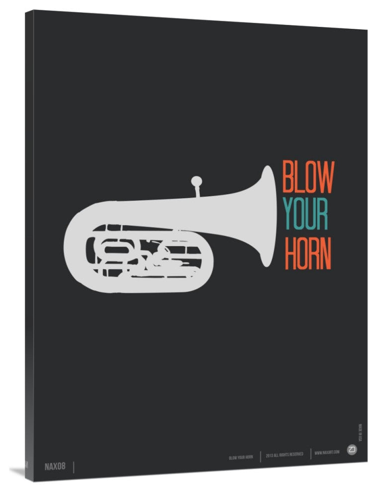 "Blow Your Horn" Poster Fine Art Print