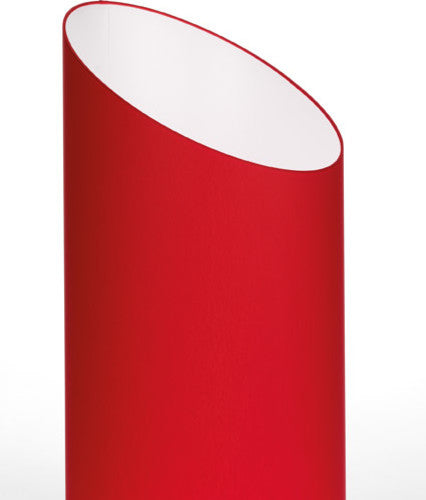 Pank Ceiling Light, Red and White, 24"