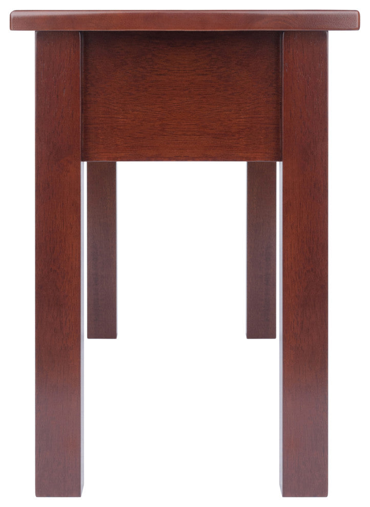 Emmett Bench with Seat Storage, Walnut