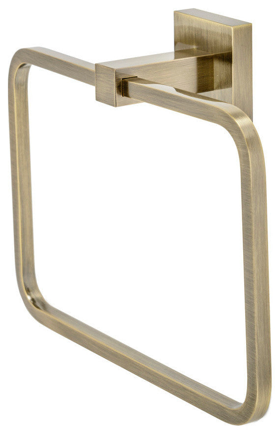 Italia Capri Towel Ring, Bronze
