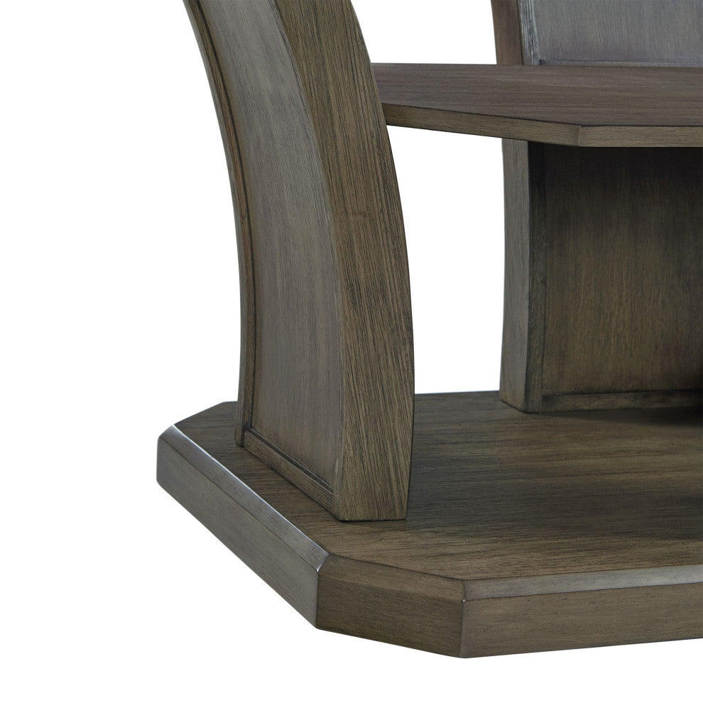 Dapper Rectangular Coffee Table Gray