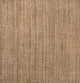 Pata Hand Woven Chunky Jute Natural 5' Square Area Rug