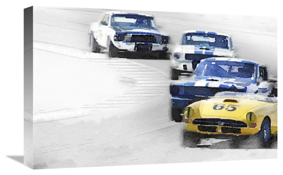 "Monterey Racing Watercolor" Fine Art Print