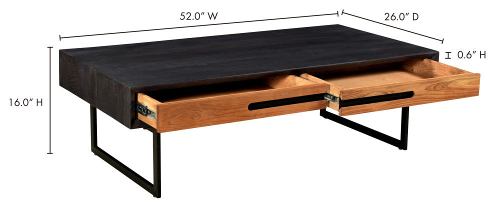 Scandinavian Vienna Coffee Table - Brown