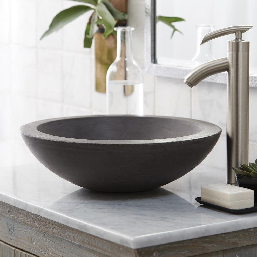 Morro Bathroom Sink, Slate