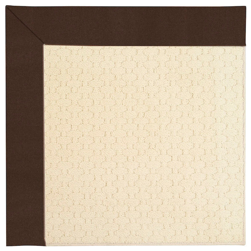 Zoe-Sugar Mountain Machine Tufted Rectangle Rug, Brown, 2'x3'