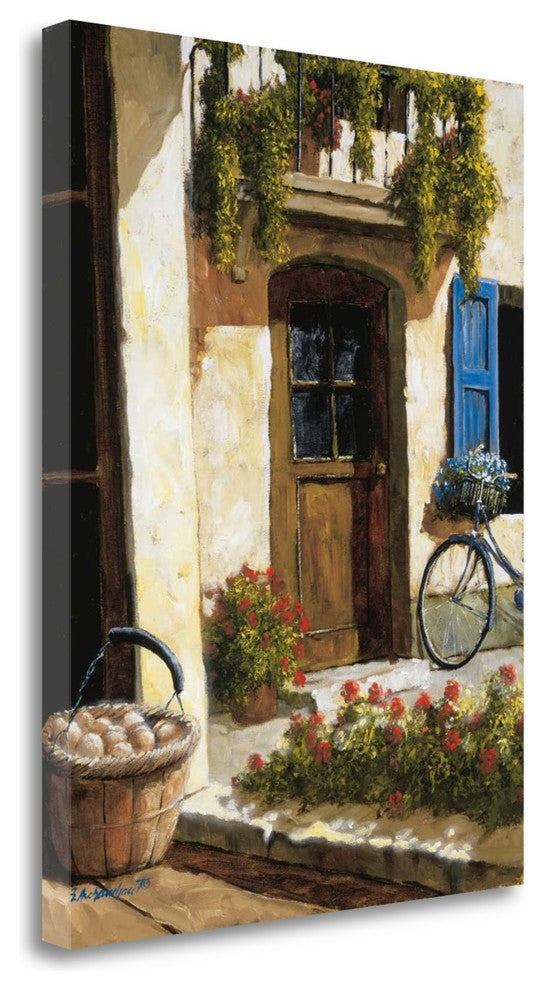 "Back From The Market" By Gilles Archambault, Giclee on Gallery Wrap Canvas