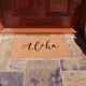 Rubber-Cal Tropical Aloha Doormat Kit  18 x 30  2 Door Mats