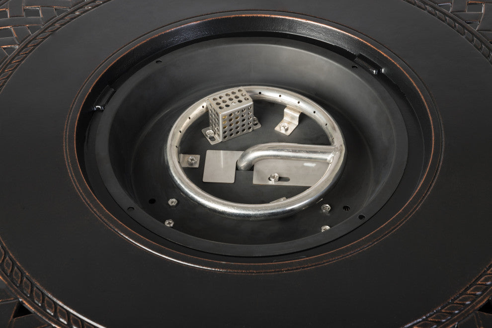 Wagner Round Alumimum LPG Fire Pit