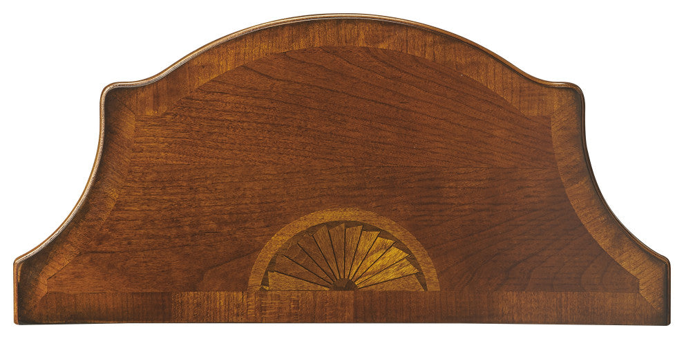 Chester Demilune Console Table, Olive Ash