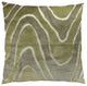 Plutus Lush Wave Handmade Throw Pillow, Double Sided 16"x16"