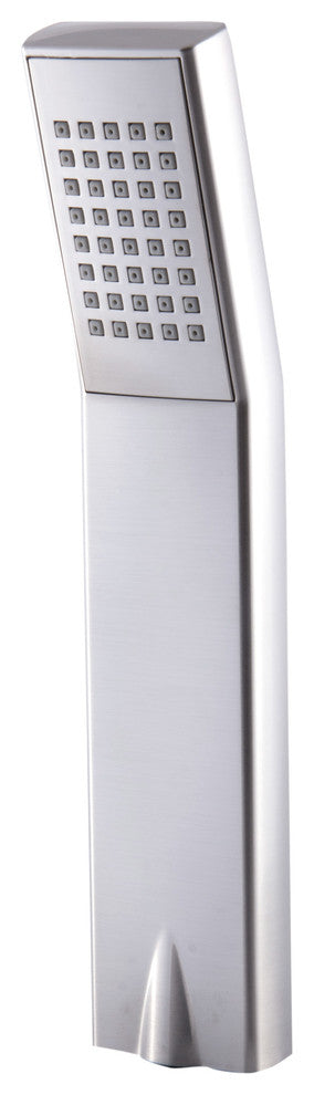 Ab2464-BN Brushed Nickel Deck Mounted 3 Hole Tub Filler and Shower Head