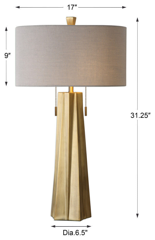 Uttermost Maris Gold Table Lamp
