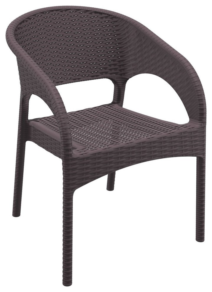 Compamia Panama 3-Piece Patio Seating Set, Brown