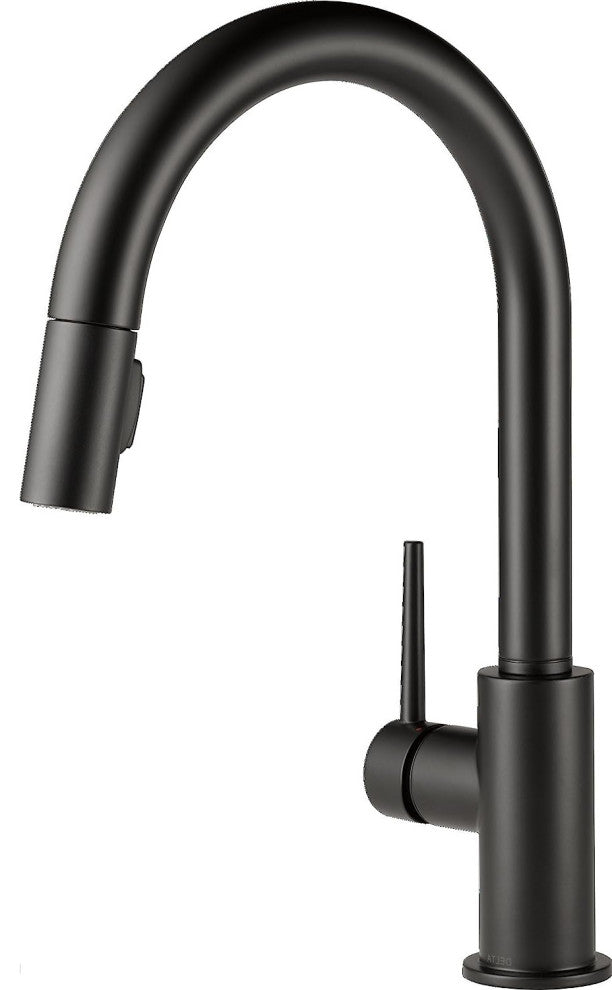 Matte Black Kitchen Faucet with Pull Down Sprayer and Magnetic Docking